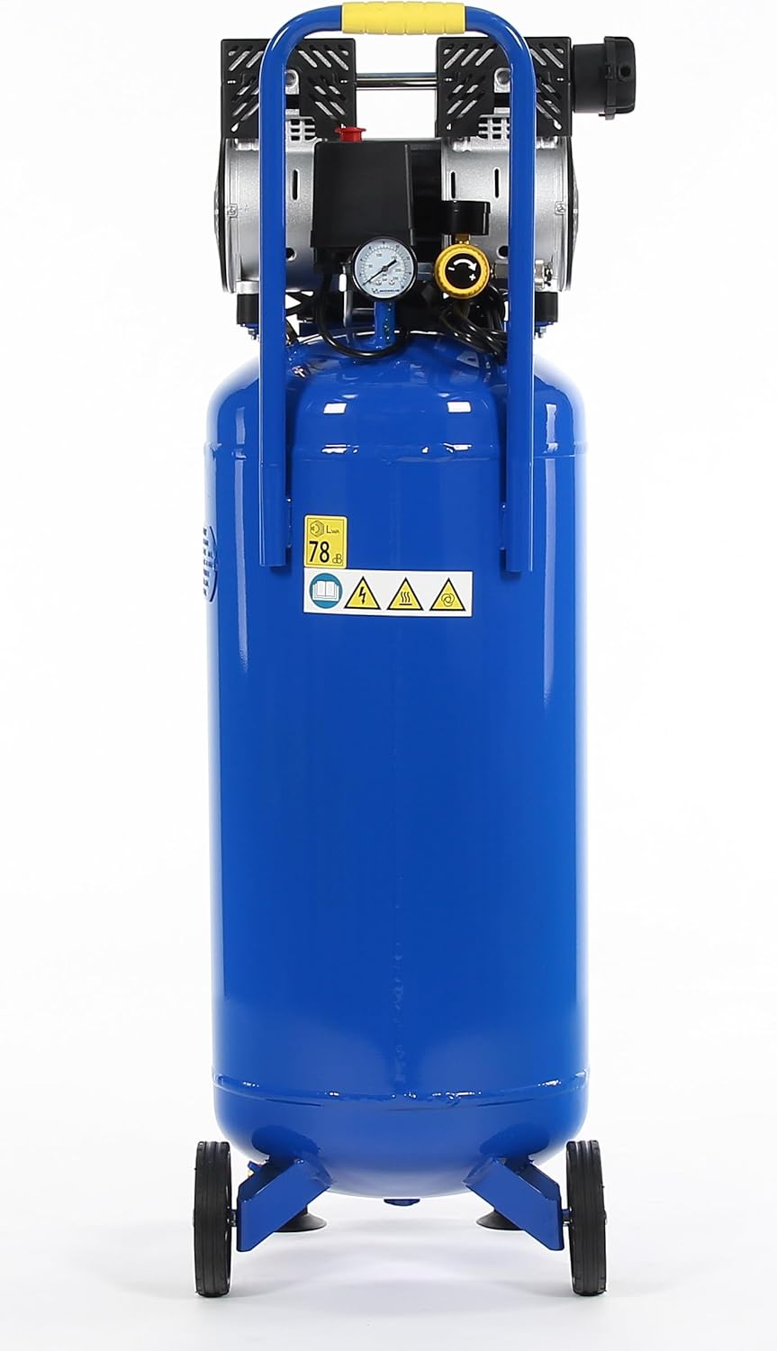 Ultra tichý - SILENT, bezolejový, vertikální vzduchový kompresor, 8 barů, 50 l, 59 dB, 106 l/min., 230 V MICHELIN MVX 50/1